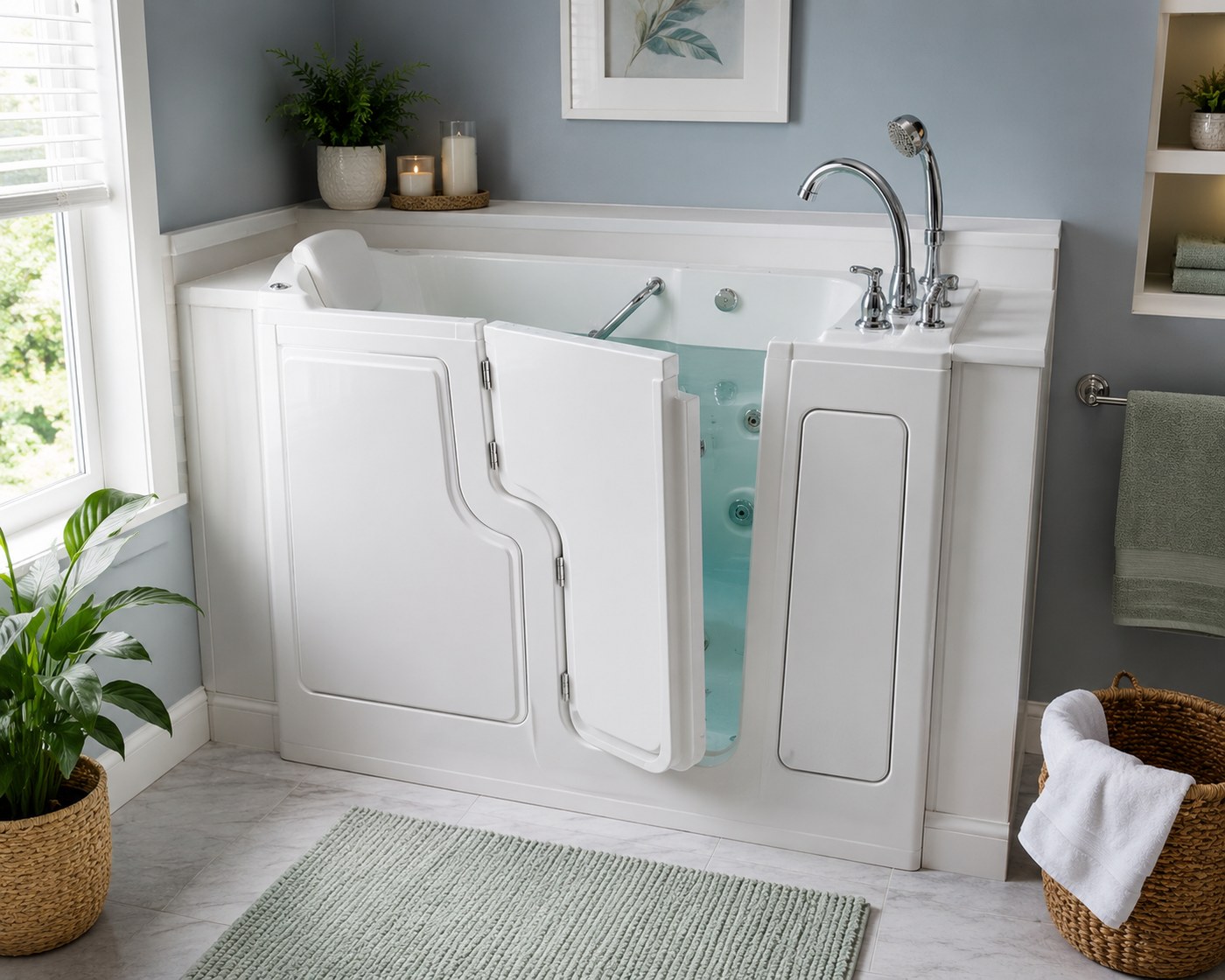 Walk-in tub conversion Western Pennsylvania